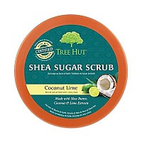 Tree Hut Shea Sugar Scrub, Coconut Lime, 18 Ounce (Pack of 3)