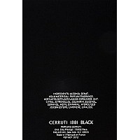 Nino Cerruti 1881 Cerruti Black Pour Homme Eau-de-toilette Spray, 3.4-Ounce