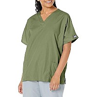 Scrubs For Women Workwear Originals V-Neck Top 4700, Xs, Olive