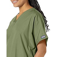 Scrubs For Women Workwear Originals V-Neck Top 4700, Xs, Olive