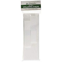 FantaSea Non Woven Facial and Body Wax 100 Strips, 50 small 50 large