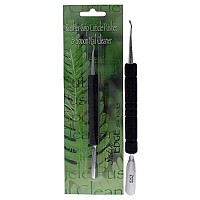 FantaSea Cuticle Pusher & Nail Cleaner - SATIN SMOOTH,