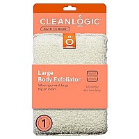 Cleanlogic Large Exfoliating Body Scrubber, 1 Count