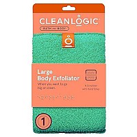 Cleanlogic Large Exfoliating Body Scrubber, 1 Count