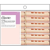 Diane Cold Wave Rods, Sand, 11/16, Set of 12