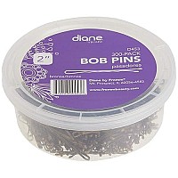 Diane 2 Bobby Pins, Bronze, 300-pack Tub