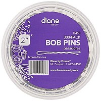 Diane 2 Bobby Pins, Bronze, 300-pack Tub