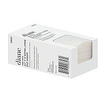 Diane by Fromm Jumbo End Wraps - Pack of 1000 Wraps for Styling Hair in Salon or at Home - Large - 2.5 x 4 - White - D8327