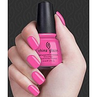 China Glaze Nail Polish, Pink Voltage, 0.5 Ounce