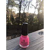 China Glaze Nail Polish, Pink Voltage, 0.5 Ounce