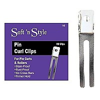 Soft N Style Boxed Pin Curl Clips, 80 Per Box