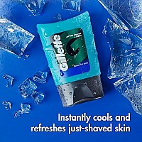 Gillette After Shave Gel for Men, Aftershave for Men, After Shave Lotion for Men, Calms, Soothes and Refreshes Sensitive Skin, Light Fragrance, 2.5 oz, Pack of 6, After Shave Cologne Men, Aftershave