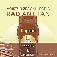 Coppertone Sunscreen Lotion, SPF 8 (8 fl oz) (Pack of 2)