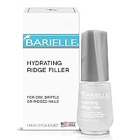 Barielle Hydrating Ridge Filler, Fill and Smooth Unsightly Nail Ridges, For Dry, Brittle or Ridged Nails, Enhances Nail Growth and Strengthening, Base Coat 0.5 Ounce