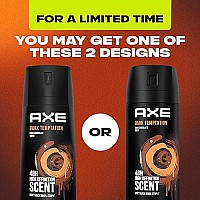 AXE Body Spray Deodorant Dark Temptation for Long Lasting Odor Protection Deodorant for Men Formulated Without Aluminum 4.0 oz