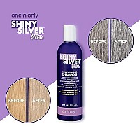 One N Only Shiny Silver Ultra Conditioning Shampoo, Protects Hair Color - 12 Oz