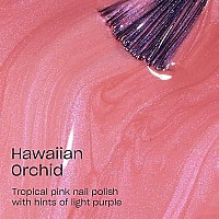 OPI Nail Lacquer, Hawaiian Orchid, Pink Nail Polish, 0.5 fl oz