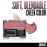 COVERGIRL Cheekers Blendable Powder Blush Plum Plush, .12 oz (packaging may vary), 1 Count