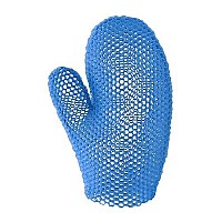 Supracor Spa Bath Mitt Body Exfoliator Face Scrub Sponge, Blue