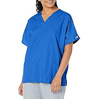 Scrubs For Women Workwear Originals V-Neck Top 4700, Xxs, Royal