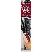 Sally Hansen Color Quick Nail Enamel - Black Cherry - 0.14 oz