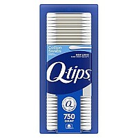 Q-tips Cotton Swabs, 750 ct