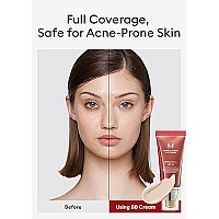 MISSHA M PERFECT COVER BB CREAM 21 SPF 42 PA+++, Multi-Function, High Coverage Makeup to help infuse moisture for firmer-looking skin with reduction in appearance of fine lines 50ml-Lightweight