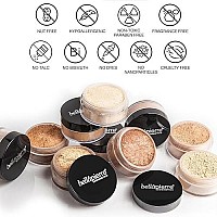 Bellapierre Mineral Foundation Spf 15 Loose Finishing Powder | All-Natural Vegan & Cruelty Free Full Coverage Concealer | Hypoallergenic & Safe For All Skin Types | Oil & Talc Free - 0.32 Oz Latte