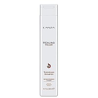 L'ANZA Healing Volume Thickening Shampoo, Boosts Shine, Volume, and Thickness to Fine and Flat Hair, Rich with Bamboo Bodifying Complex and Keratin (10.1 Fl Oz)