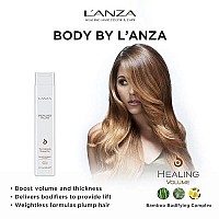 L'ANZA Healing Volume Thickening Shampoo, Boosts Shine, Volume, and Thickness to Fine and Flat Hair, Rich with Bamboo Bodifying Complex and Keratin (10.1 Fl Oz)