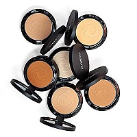 Gabriel Cosmetics Dual Powder Foundation (Tan Beige - Tan To Dark/Cool Undertones), Natural Pressed Mineral Powder, Paraben Free, Vegan, Gluten-Free, Cruelty-Free, Non Gmo, Enhanced With Sea Fennel, .32 Oz.