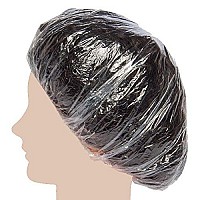 Diane Disposable Clear Processing Hair Caps, For Salons, Diy, Conditioning, Dyeing, Hair Treatments, Bag Of 100, D722