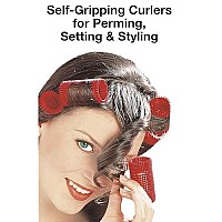 Olivia Garden Jet Set Self-Gripping Curler For Setting Or Perming (1 1/2 - 4 Count)