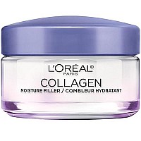 L'Oreal Paris Collagen Face Moisturizer, Day and Night Cream, Neck and Chest Cream to smooth skin and reduce wrinkles, 1.7 oz