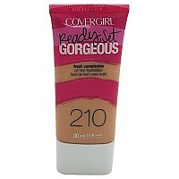 COVERGIRL Ready, Set Gorgeous Foundation Medium Beige 210, 1 oz