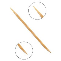 Bamboomn Disposable Bamboo 15Cm 5Mm Nail Art Manicure Pedicure Sticks Cuticle Pushers Remover Tool, 100 Pieces | Great For Diy Wedding Nails