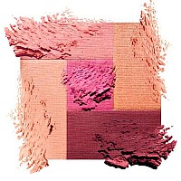 Palladio 2-In-1 Mosaic Blush and Bronzer,Silky Smooth Face Makeup Pressed Powder, FiveColorHuesfromShimmering Pinks to Golden Browns, Rich Pigmented Shades, Flawless Finish, Pink Truffle, 0.3 Oz