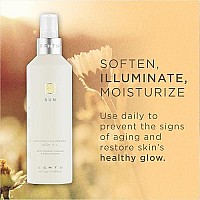 Zents Luminous Cashmere Body Oil, Soften and Moisturize Skin with Vitamin E and Organic Coconut Oil, 8 fl oz / 240 ml (Sun)