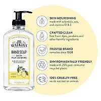 Jr Watkins Gel Hand Soap, Lemon, 6 Pack, Scented Liquid Hand Wash For Bathroom Or Kitchen, Usa Made And Cruelty Free, 11 Fl Oz