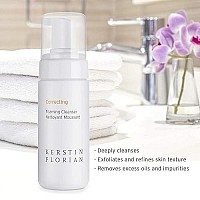 Kerstin Florian Correcting Foaming Cleanser, Salicylic Acid & BHA Deep Cleaning Face Wash (3.4 fl oz)