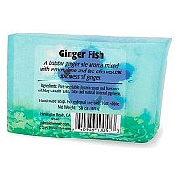 Primal Elements Ginger Fish Bar Soap in Shrinkwrap, 6 Ounce