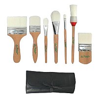 FantaSea 7 piece Synthetic Body Brush Set