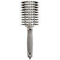 Olivia Garden Ceramic + Ion Turbo Vent Combo Hair Brush (ionic & 100% boar bristles) CITV-COGD (Grande 3 1/4)