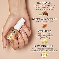 Nail & Cuticle Care by CND, SolarOil for Dry, Damaged Cuticles, Infused with Jojoba Oil & Vitamin E for Healthier, Stronger Nails, 0.25 Fl Oz