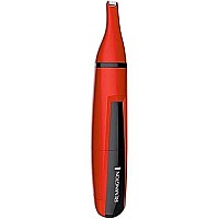 Remington ND3150CDN Pocket Size Battery Operated Travel Nose Ear Trimmer, Red