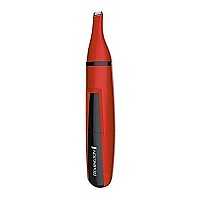 Remington ND3150CDN Pocket Size Battery Operated Travel Nose Ear Trimmer, Red