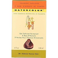 naturcolor Haircolor Hair Dye - Light Sienna Chestnut, 4 Fl Oz (5R)