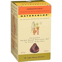 naturcolor Haircolor Hair Dye - Light Sienna Chestnut, 4 Fl Oz (5R)