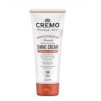 Cremo Coconut Mango Moisturizing Shave Cream, Astonishingly Superior Ultra-Slick Shaving Cream For Women Fights Nicks, Cuts And Razor Burn, 6 Oz