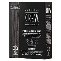 Men's Temporary Hair Color by American Crew, Temporary Hair Dye, Natural Gray Coverage, Dark, 1.35 Fl Oz (Pack of 3)